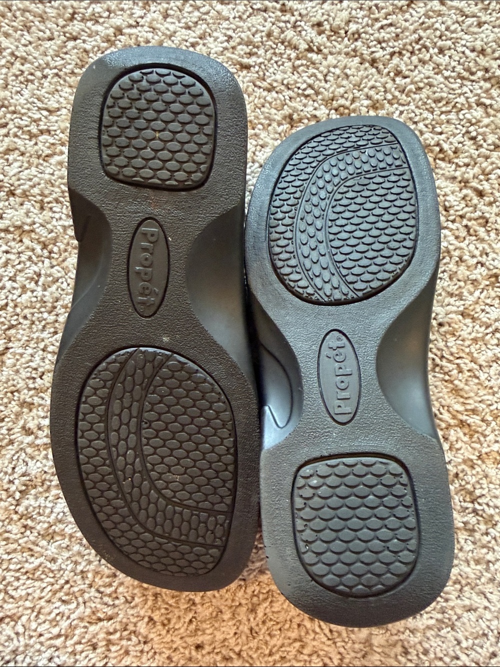 Propet Pedic Walker Black Strap Sandals Size 9 - Picture 6 of 7